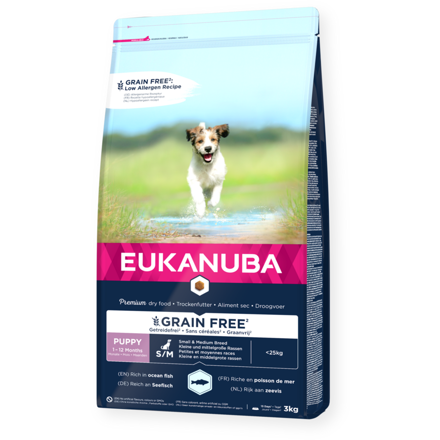 Grain Free Puppy Small Medium Breed Ocean Fish