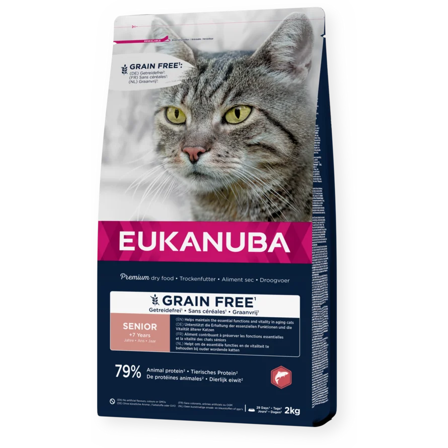 Grain Free Senior Cat Salmon