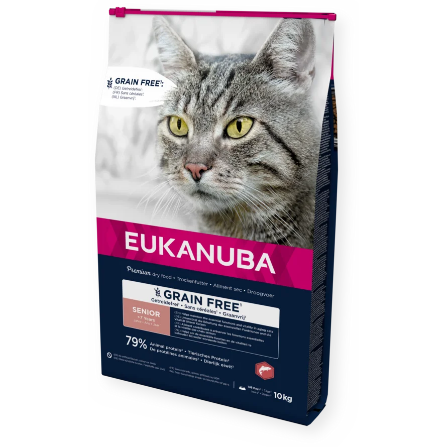 Grain Free Senior Cat Salmon