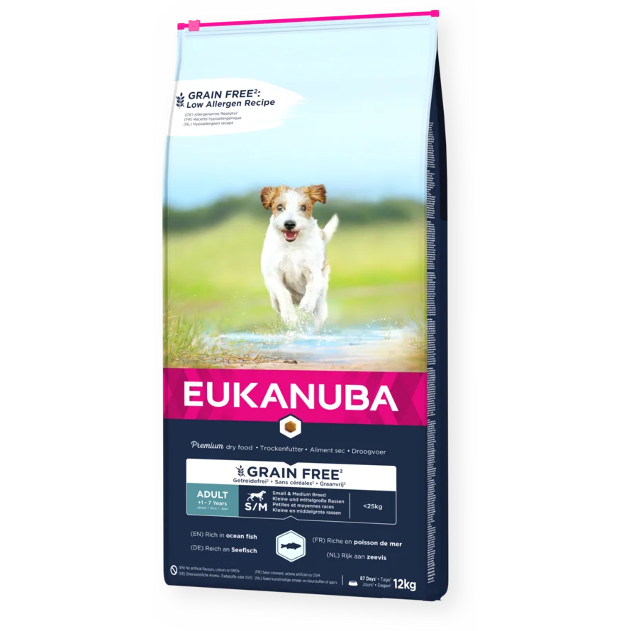 Grain Free Adult Small Medium Breed Ocean Fish